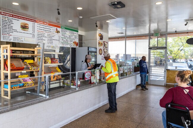 Among the several burger places in Foothill Square, Ben's Burger is a local favorite.