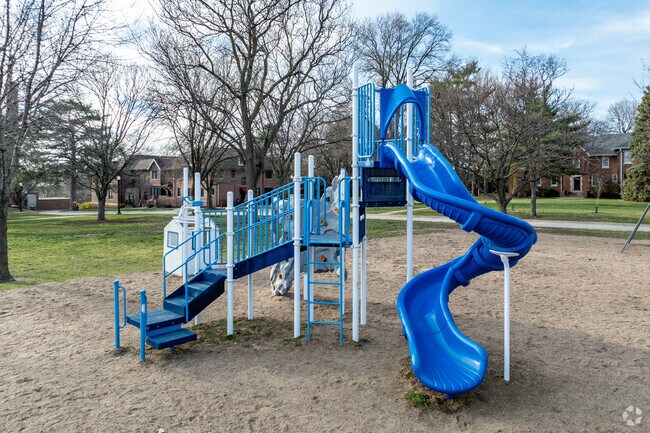 Wegner School has a small playground for students.