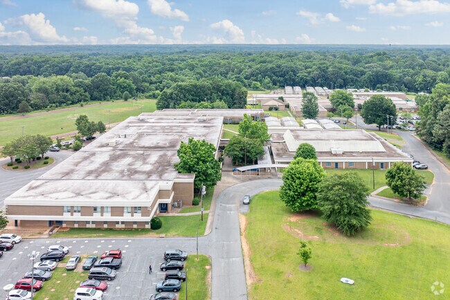 Albemarle Road Middle school is central to Becton park's education system.