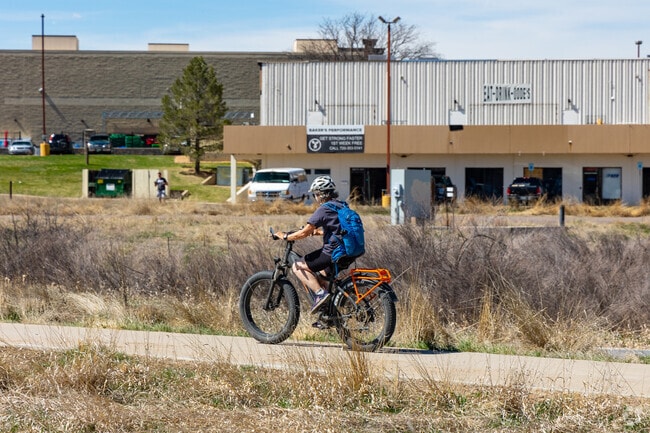 Ride your bike along the Big Dry Creek trail in Kings Mill.