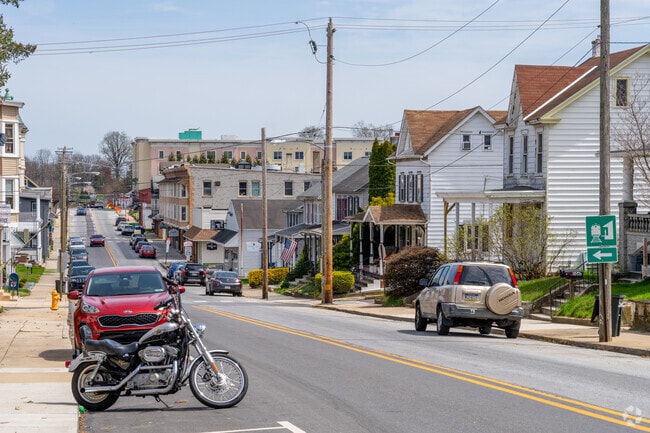 The streets are generally quiet in Parkesburg with smaller population and hard working locals.