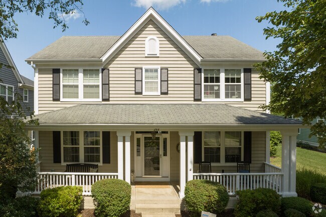Vernon Hills has a variety of home styles  such as colonial revival.