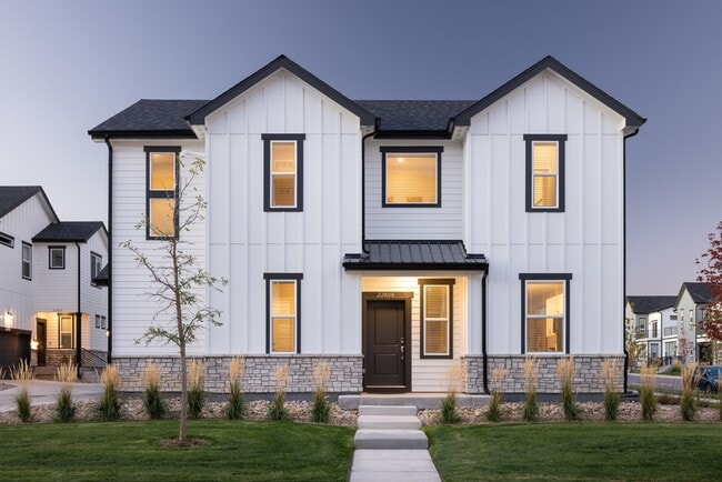 Roomy townhomes and unique single-family rentals at The Fillmore Rental Homes at Copperleaf.