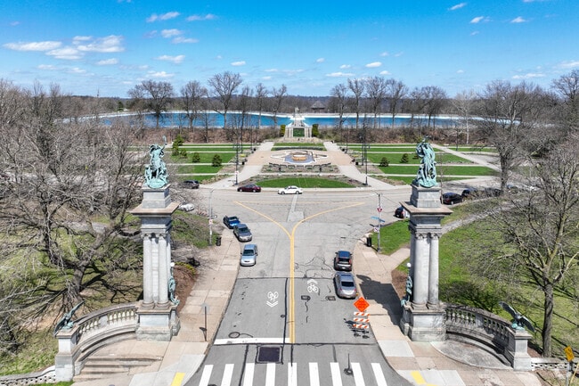 Highland Park is a scenic park built around two reservoirs in Pittsburgh, PA.