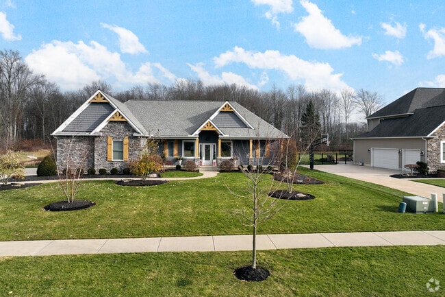 Modern farmhouses are popular home styles in Columbia Station.