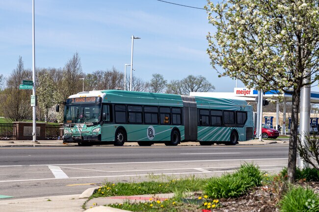 Commuters living in Brightmoor will enjoy direct access to downtown using Detroit's DDOT busses.