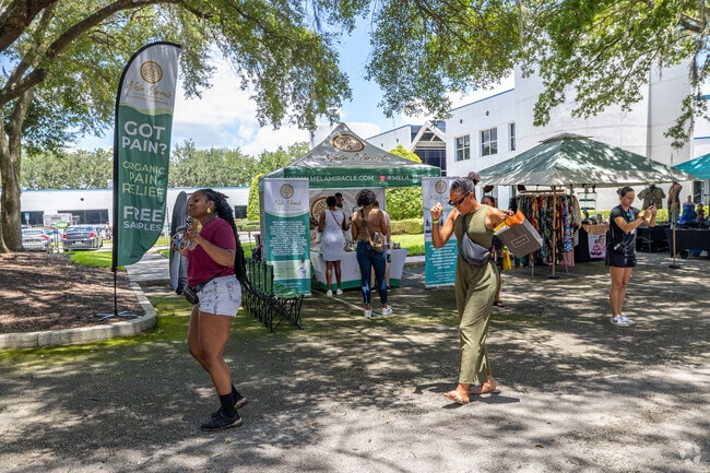 There was alot of dancing in the streets at theNatural Beauty Fest.