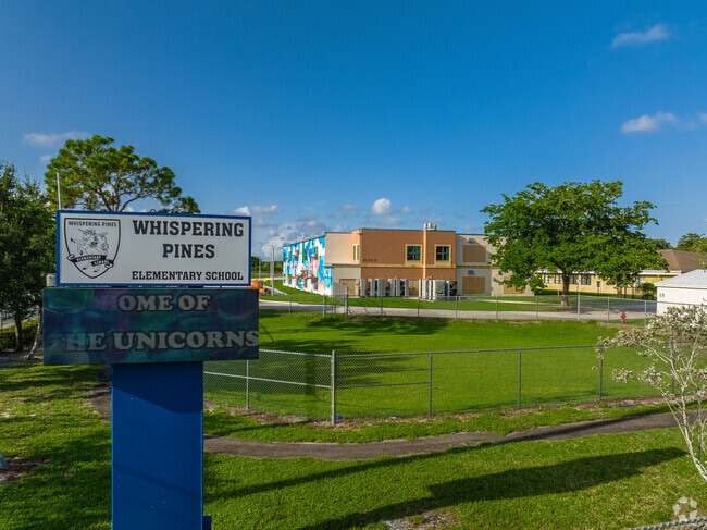 Welcome to Whispering Pines Elementary School.