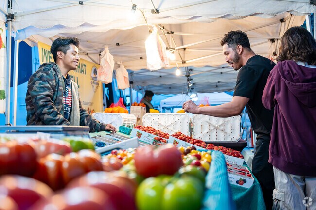 The Covina Farmers Markets features a variety of vendors, including ones with fresh produce.