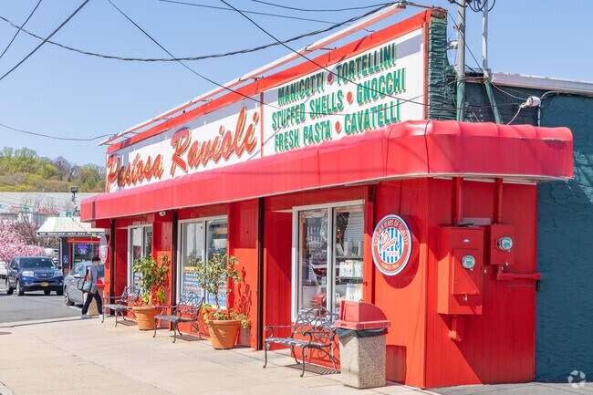 Pastora Ravioli Company in Concord has a great selection of groceries, pastas, and meats.