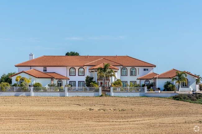 Large acreage properties are scattered around the outskirts of Nipomo.