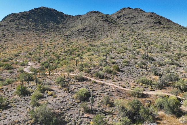 Overton trail at Cave Creek Regional Park in Cave Creek neighborhood