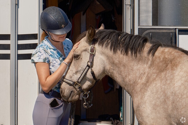 The Lovettsville Community Park has an equestrian ring and horse trails for riders to enjoy.