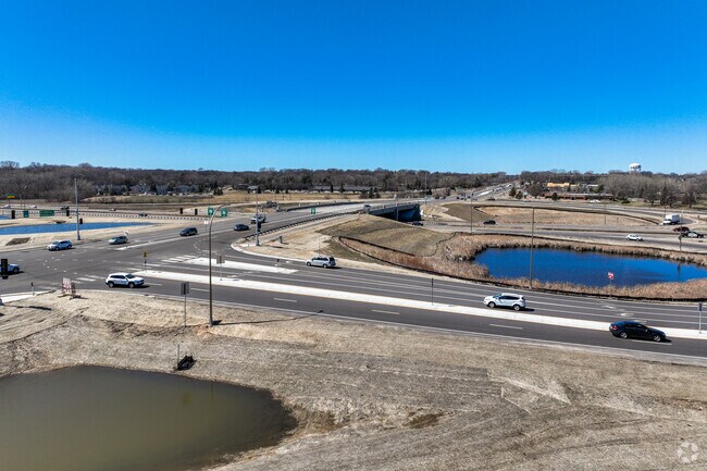 Residents can take route 169 to travel North and South out of New Hope.