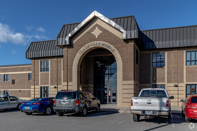 Gladeville Middle School is located at 8275 Stewarts Ferry Pike in Mount Juliet.