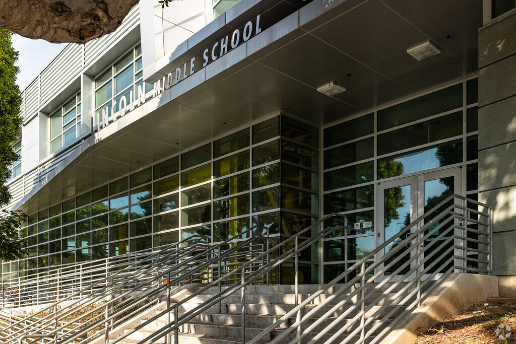 Students grades 6-8 can attend the top rated Lincoln Middle School in Santa Monica.