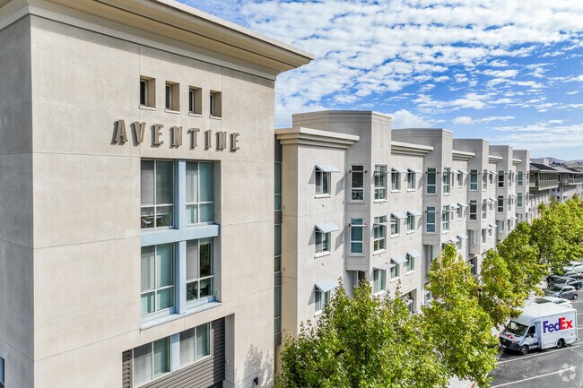 Aventine condos offer some architectural variety in Central.