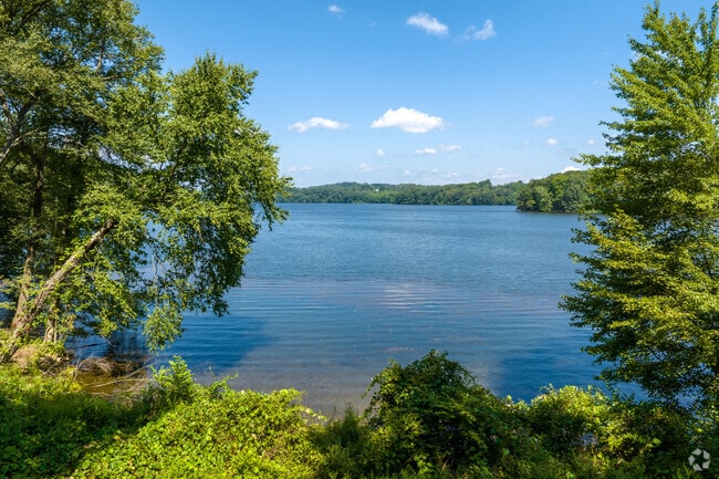 Take in the serene views of the Cross River Reservoir in Bedford Hills, NY.