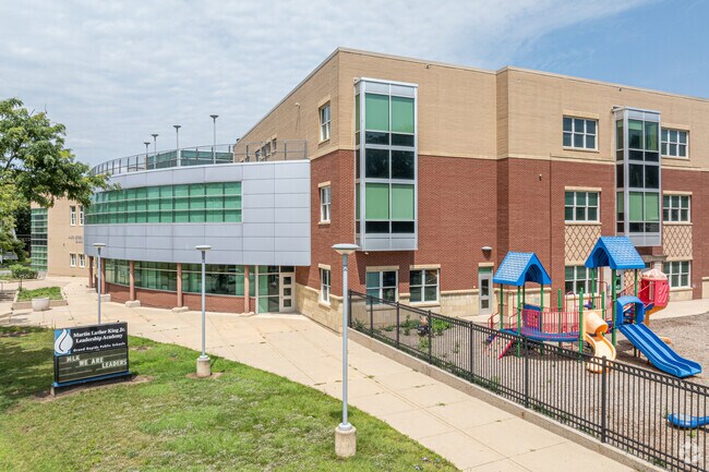Martin Luther King Leadership Academy serves students in grades PK-8 in Grand Rapids, Michigan.