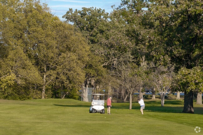 Residents of Look West will head over to the Janesville Country Club to play a round of golf.