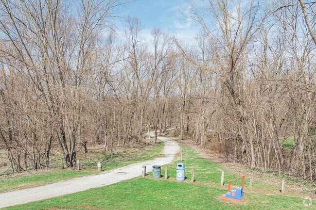 Sandy Valley Trail Park has walking paths for residents of Waynesburg.