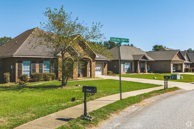 Fire Tower has many newer developments with brick homes as well.