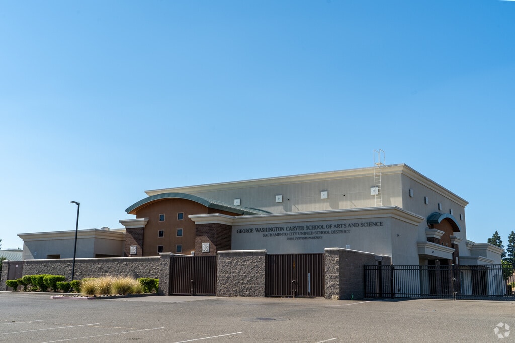 George Washington Carver School Of Arts And Science building in Rancho Cordova.