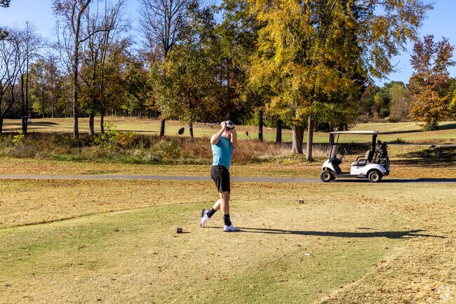 You can play a round of golf at the  Sunset Hills Golf Course only 14 minutes away.