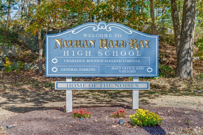 Students are proud to call Nathan Hale-Ray High School in Moodus their place for learning.