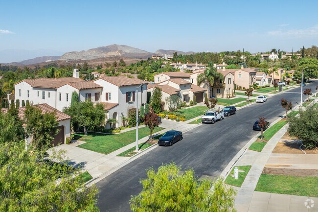 Dos Lagos features rows of larger homes for growing families.