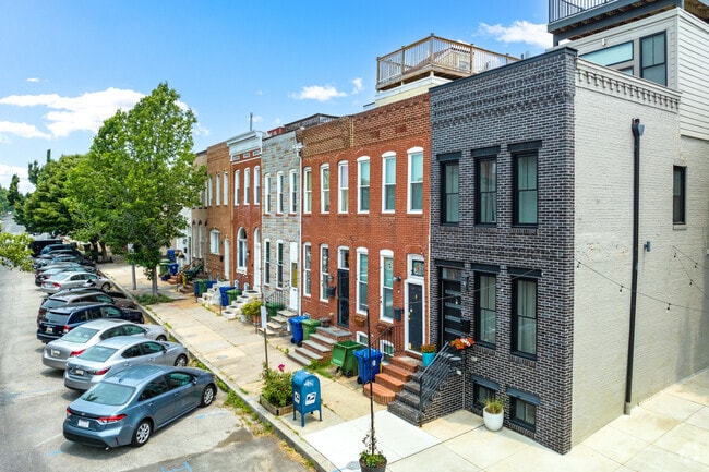 Canton has beautiful rowhouses.