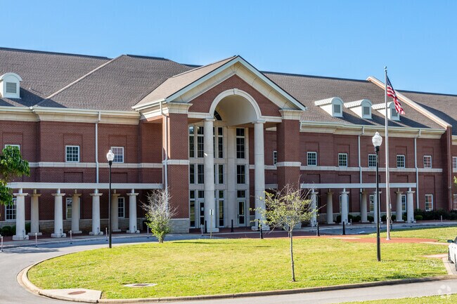 Huffman High School near Airport Hills offers career academies and earns a C-minus from Niche.