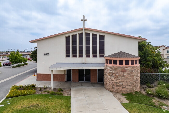 St. Philomena Elementary School has a church on campus.