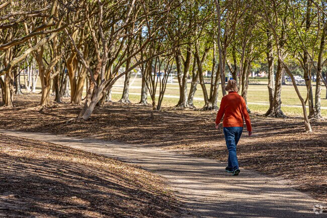 Parks near Lobdell-Wooddale offer trails for relaxing walks.