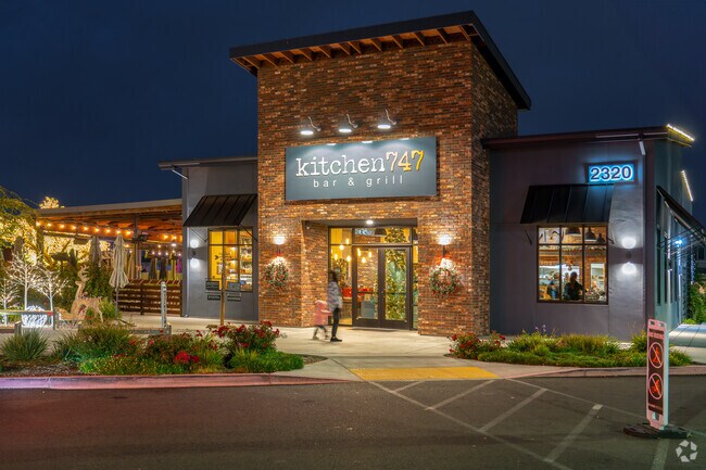 Residents of Junction West enjoy close proximity to fine dining at Kitchen 747.