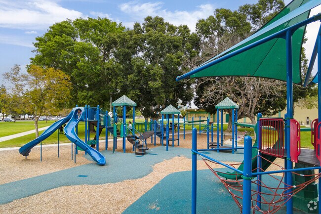 Amelia Mayberry Park’s playground draws families across South Whittier.