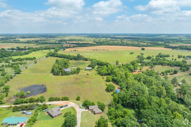 Large acreage is one of the perks of living in Cole.