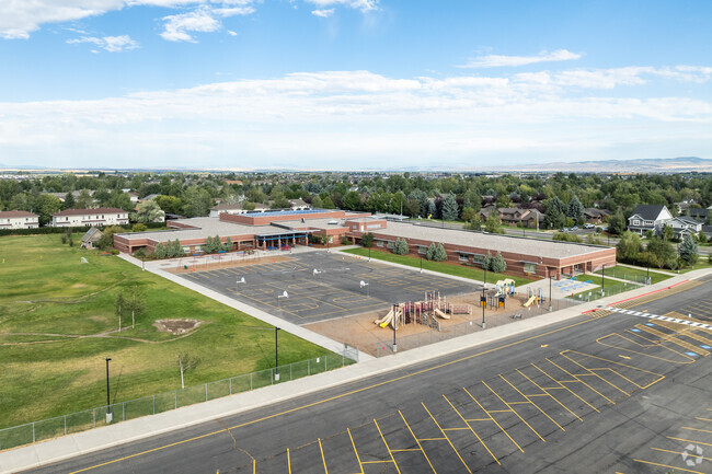 Hyalite Elementary School has a great outdoor playground for students.