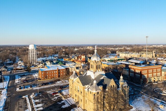 The University of Central Missouri campus is located in the heart of Warrensburg.
