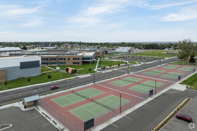 Kennewick High School serves the Kennewick City area.