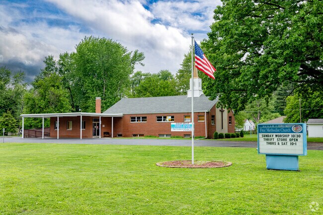 Sugar Grove-Indian Acres residents attend Sunday worship at the Free Methodist Church.
