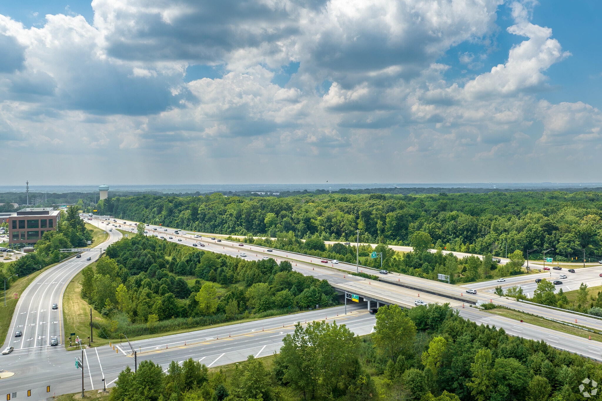 Highway 161 runs parallel to the Little Turtle neighborhood.