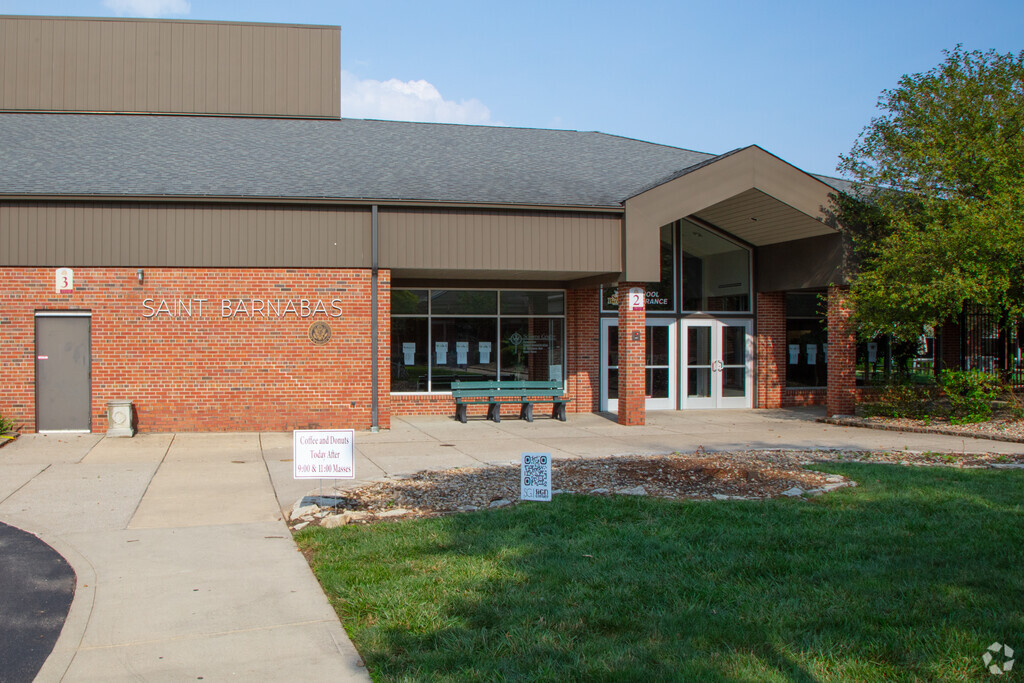 St. Barnabas School building in Hill Valley.