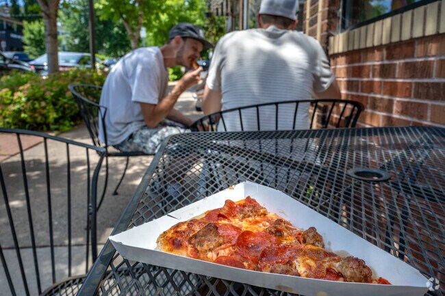 Grab a slice for lunch at the Bryn Mawr Pizza & Deli.