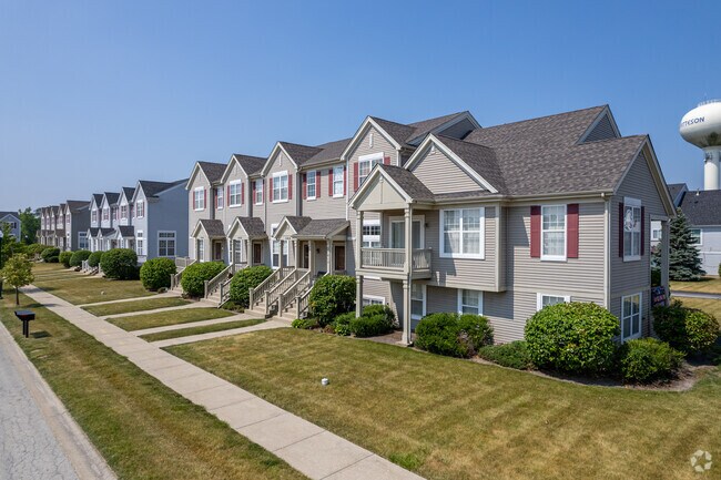 A beautiful row of newly built Townhouses in East Matteson.