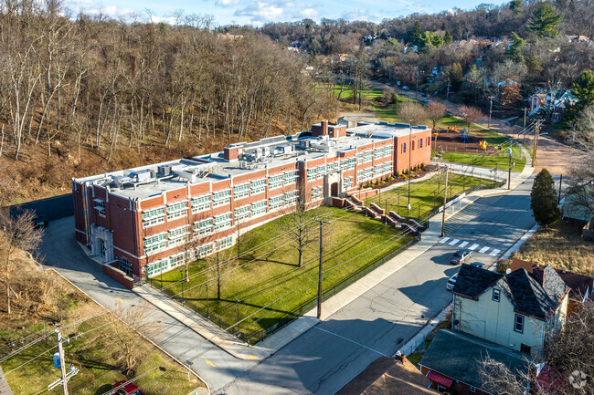 Take a quiet stroll through the serene campus of Turner Intermediate School.