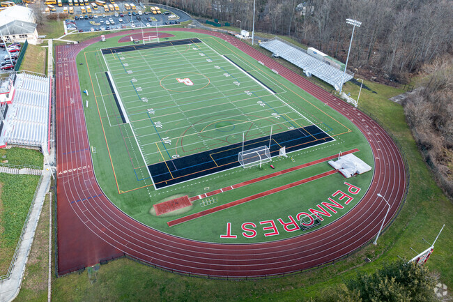 Penncrest High School's football team pulls in a large number of fans each fall.