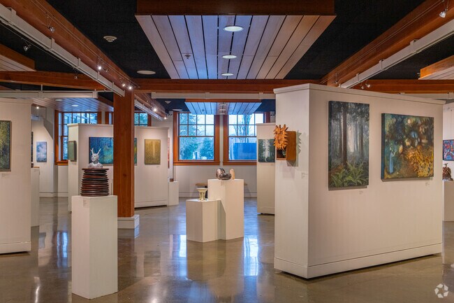 The Chehalem Cultural Center is a hub for art and culture near historic downtown Newberg.