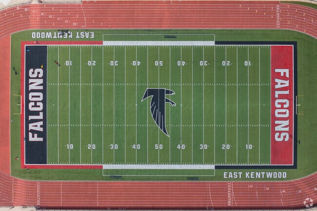 Kentwood High School as an A rating on Niche.