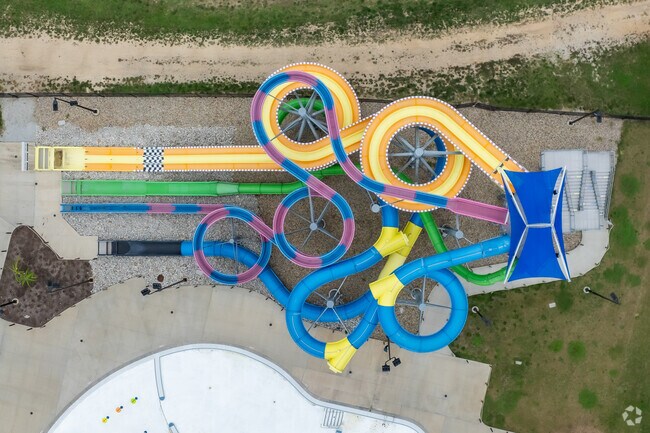 Galloway Park's waterslides at Overlook Adventure Park are packed with fun.